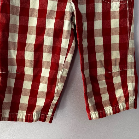 Baby Boden Red Checked Pants Size 18 - 24 Months - Picture 9 of 11